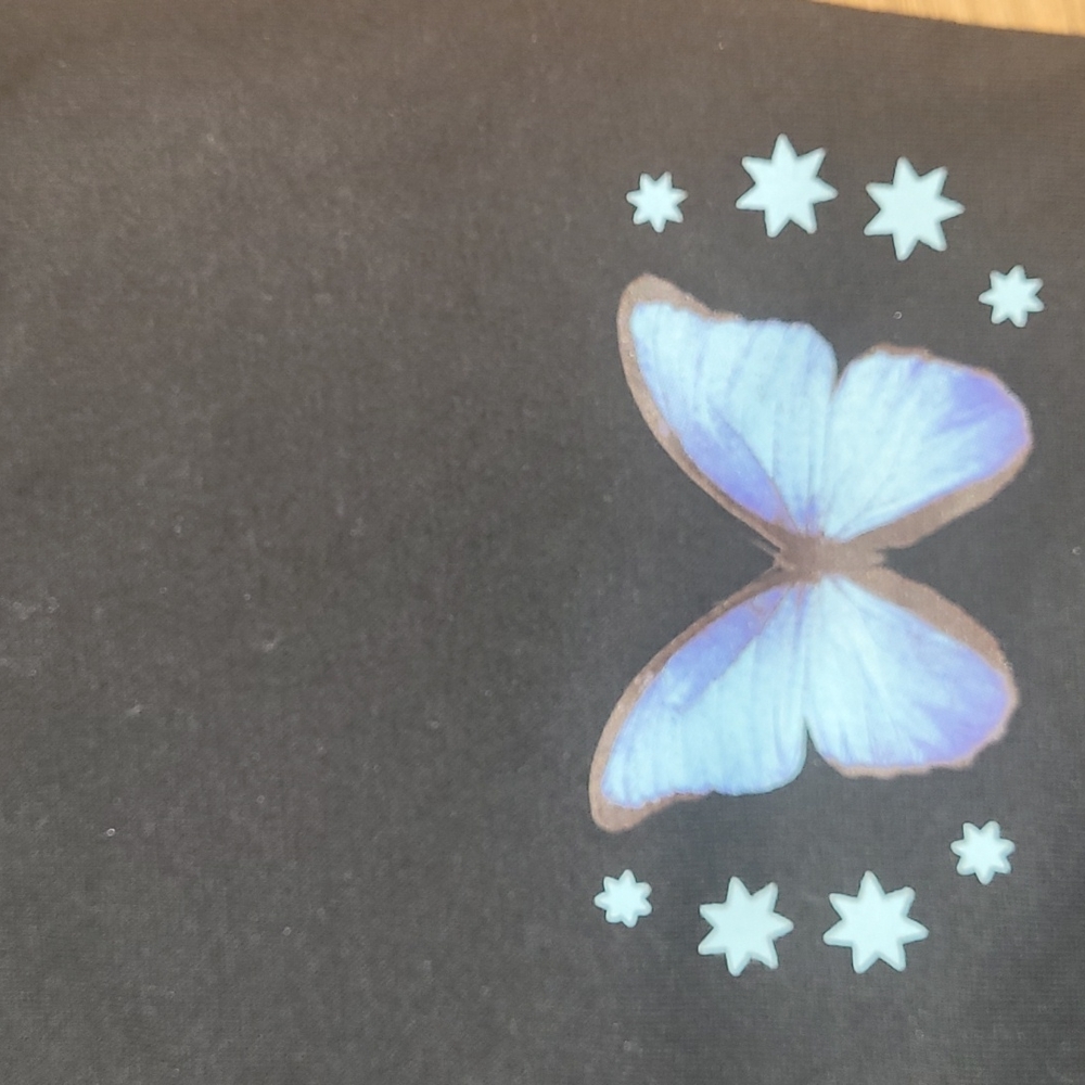 New MIGHT FINE "Become the Change" crop top lightweight sweatsuit sizes MD and L - Picture 6 of 6